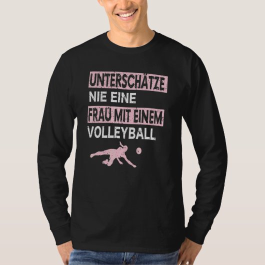 Beach Volleyball Volley Ball Trainer Volleyball Ne T-Shirt (Vorderseite)