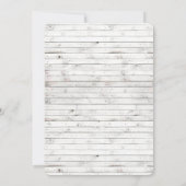 Beach Vow Erneuerung, die wir noch tun Hochzeit Einladung (Rückseite)