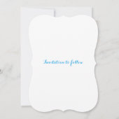 Beach Walk Save the Date (Rückseite)