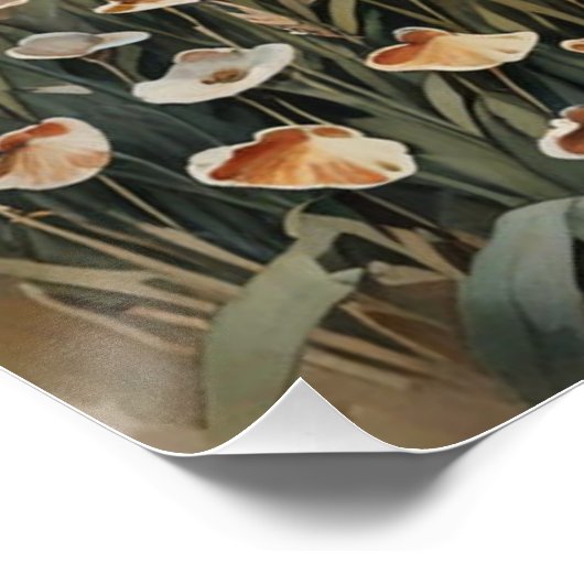 beach wall art poster (Ecke)