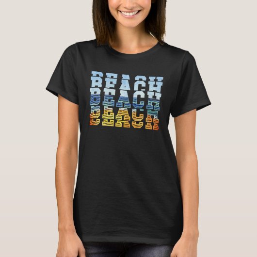 Beach Water Tops Cute Summer Sayings Ocean Vacay C (Vorderseite)