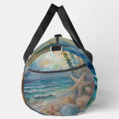 Beach Watercolor Nautical Large Duffle Bag (Rechts)