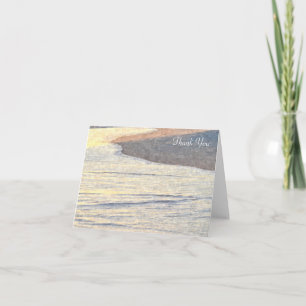 Beach Watercolor Vielen Dank Dankeskarte