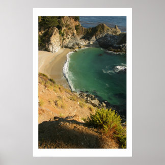 Beach Waterfall bei Julia Pfieffer Poster