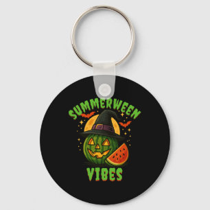 Beach Watermelon Summerween Vibes Hexen Halloween Schlüsselanhänger