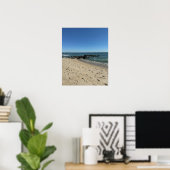 Beach Waterscape Poster (Heimbüro)