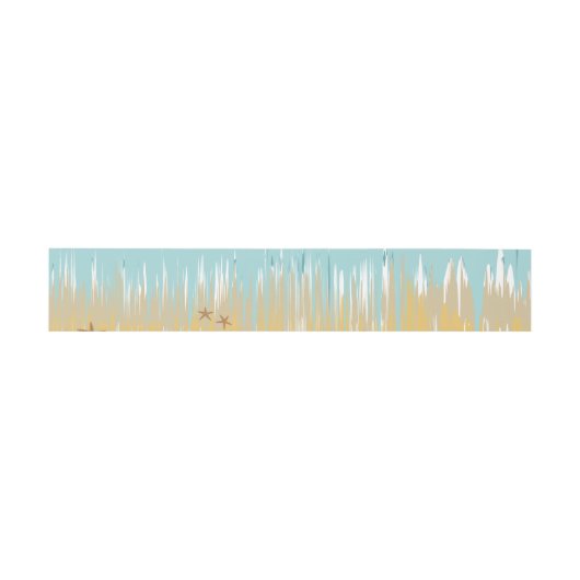 Beach wave einladungsbanderole (Flach)