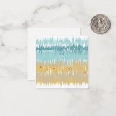 Beach wave mitteilungskarte (Vorderseite/Rückseite Beispiel)