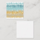 Beach wave mitteilungskarte (Vorne/Hinten)