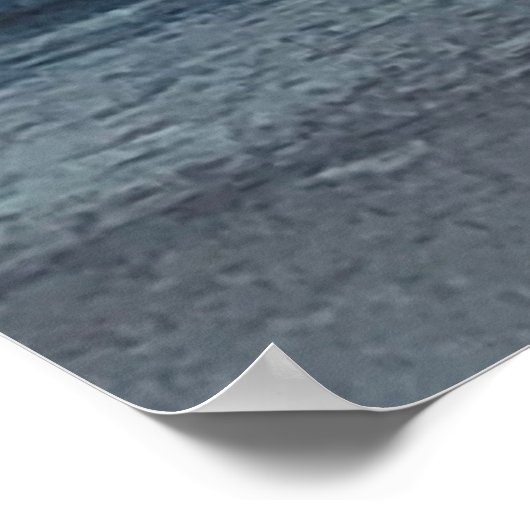 Beach Wave Poster (Ecke)