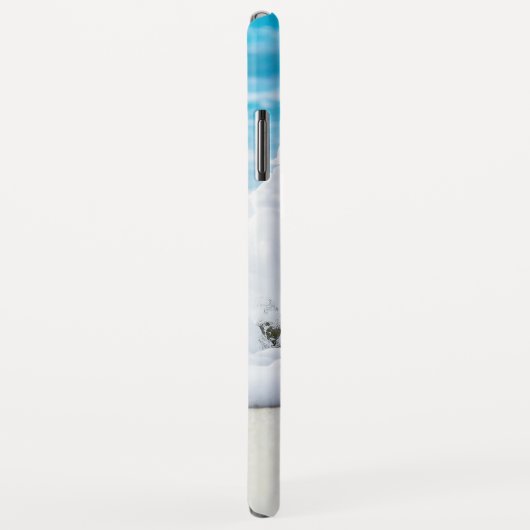 Beach Wave Splash Personalisiert Name Case-Mate iPhone Hülle (Hinten/Rechts)