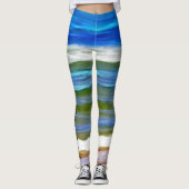 Beach Waves 0346 Leggings (Vorderseite)