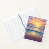 Beach Waves and Shore Art Notizblock (Innenseite)