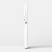 Beach Waves Blue Personalize Case-Mate iPhone Hülle (Rückseite / Links)