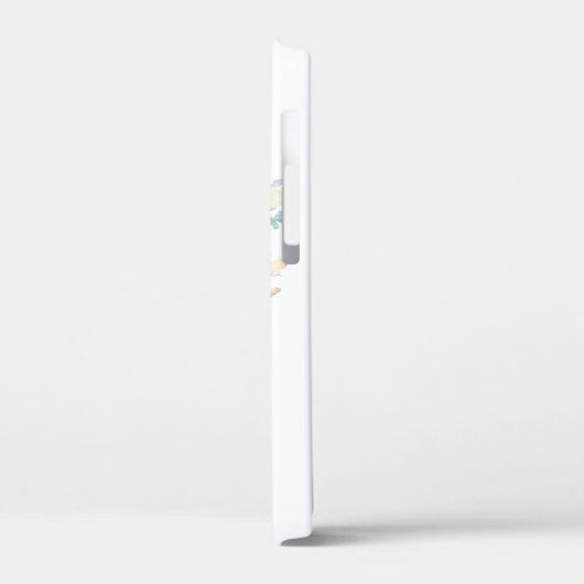 Beach Waves Blue Personalize Case-Mate iPhone Hülle (Rückseite / Links)