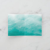 Beach Waves Danke Karte (Innenseite)