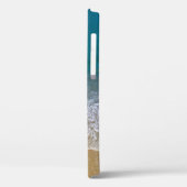 Beach Waves Sand Shore Personalize Case-Mate iPhone Hülle (Rückseite / Links)