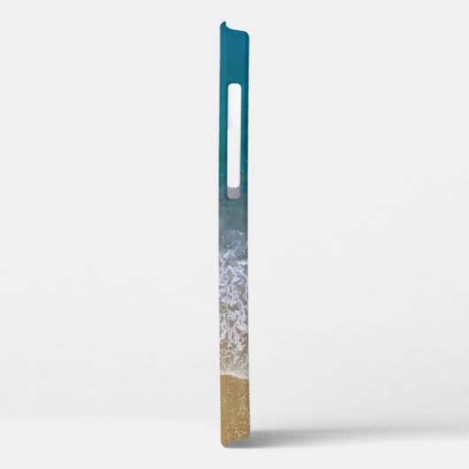 Beach Waves Sand Shore Personalize Case-Mate iPhone Hülle (Rückseite / Links)