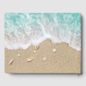 Beach Waves Sandy Toes Gästebuch (Rückseite)