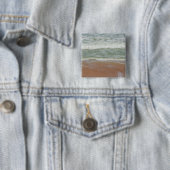 Beach Waves Water Sand Ocean Natur Landschaftliche Button (Beispiel)