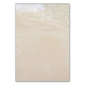 Beach Waves Zartierte Platzkarten Tischnummer (Rückseite)