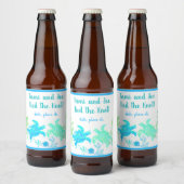 Beach Wedding Beer Flasche Label Bierflaschenetikett (Flaschen)