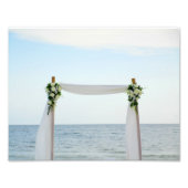 Beach Wedding Bliss Fotodruck (Vorne)