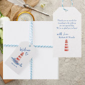 Beach Wedding - Cape Cod Geschenkanhänger