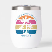 Beach Wedding Cute Custom Bridal Party Tropical (Vorderseite)