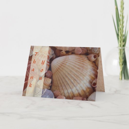 Beach Wedding danke Ihnen, dass Sie Notizen machen (Vorderseite)