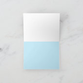 Beach Wedding Dankeschön Card Dankeskarte (Innenseite)