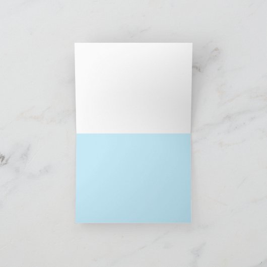 Beach Wedding Dankeschön Card Dankeskarte (Innenseite)