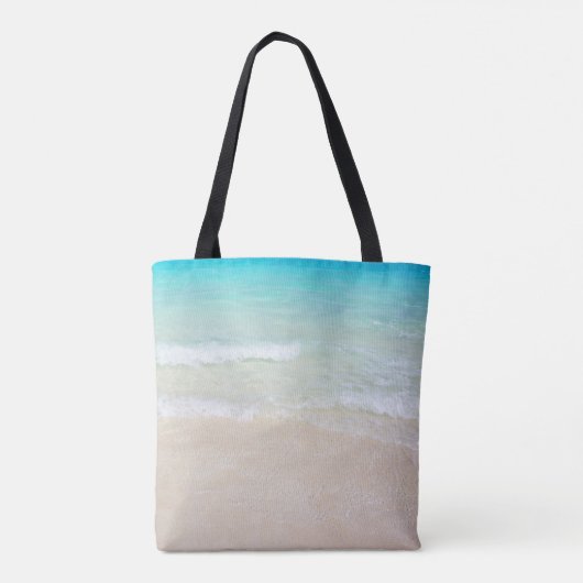 Beach Wedding Destination Willkommensbeutel Tasche (Rückseite)