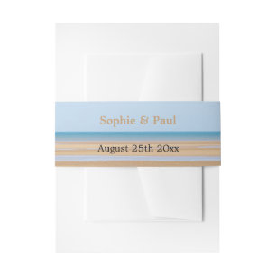 Beach Wedding Einladung Bly Band