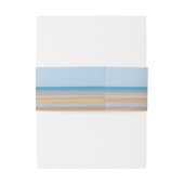 Beach Wedding Einladung Bly Band (Rückseitenbeispiel)