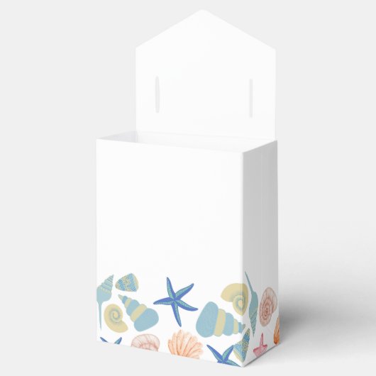 Beach Wedding Favor Box Geschenkschachtel (Geöffnet)