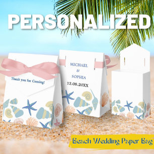 Beach Wedding Favor Box Geschenkschachtel