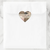Beach Wedding Favor Stickers (Tasche)