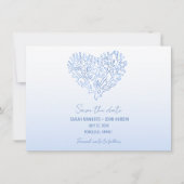 Beach Wedding Foto Save the Date (Vorderseite)