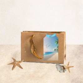 Beach Wedding Fvor Tags Geschenkanhänger