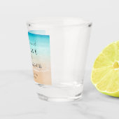 Beach Wedding Gastgeschenk Schnapsglas (Rechts)