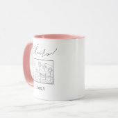 Beach Wedding Geschenk Personalisierte Kaffee Tass Tasse (Vorderseite Links)