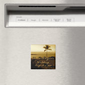 Beach Wedding Magnet (In Situ (Geschirrspüler))