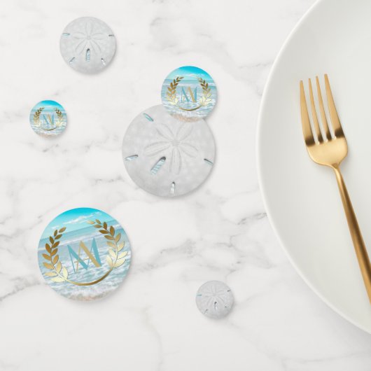 Beach Wedding oder Event Table Confetti Konfetti (Gruppe)