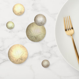 Beach Wedding Party Sand Dollar Table Confetti Konfetti