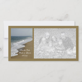Beach Wedding Save the Date