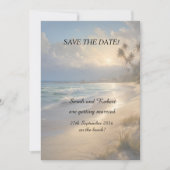 Beach Wedding Save the Date (Vorderseite)