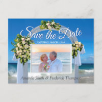 Beach Wedding Save the Date