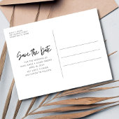 Beach Wedding Save the Date Ankündigungspostkarte