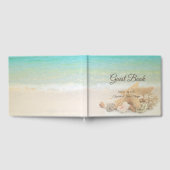 Beach Wedding Seashells Gästebuch (Voll)